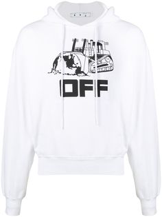 Off-White худи с принтом Dematerialization