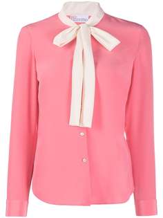 RED Valentino блузка с бантом