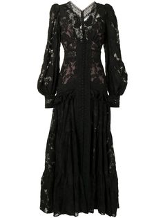 Acler платье Suffield с английской вышивкой
