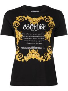 Versace Jeans Couture футболка с логотипом