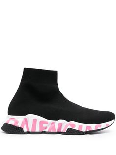 Balenciaga кроссовки-носки Speed с логотипом