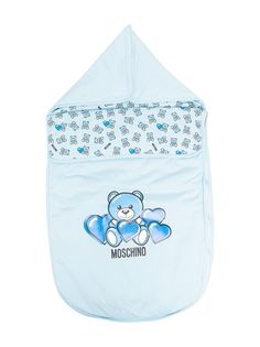 Moschino Kids конверт с принтом Teddy Bear