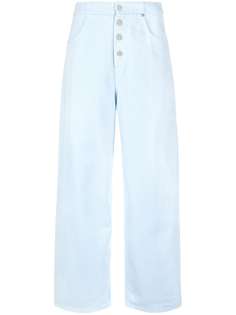 MM6 Maison Margiela широкие джинсы с завышенной талией