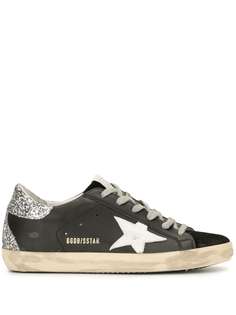 Golden Goose кеды Superstar с блестками