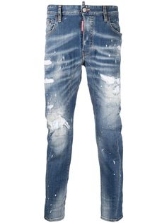 Dsquared2 узкие джинсы Tidy Biker