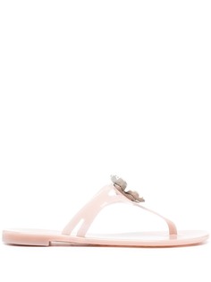 Casadei сандалии с цветочным декором