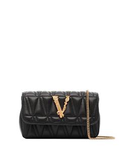 Versace мини-сумка через плечо Virtus