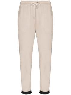 Brunello Cucinelli укороченные спортивные брюки
