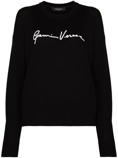 Versace свитер GV Signature