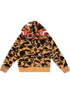 A BATHING APE® худи 1st Camo Tiger на молнии