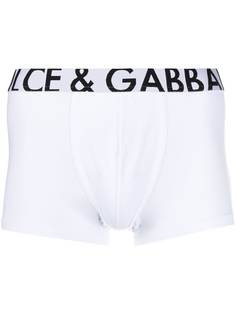 Dolce & Gabbana боксеры с логотипом на поясе