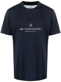 Brunello Cucinelli футболка с логотипом