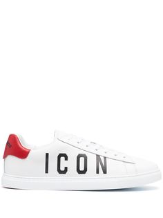Dsquared2 кеды на шнуровке с логотипом