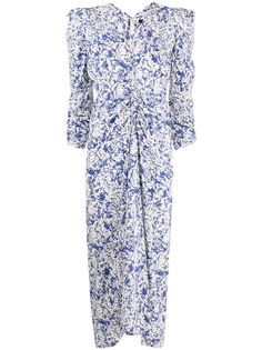 Isabel Marant платье Maray с абстрактным принтом