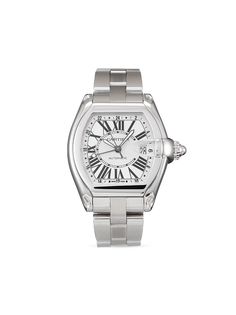 Cartier наручные часы Roadster XL GMT pre-owned 42 мм 2009-го года