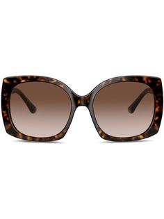 Dolce & Gabbana Eyewear солнцезащитные очки Family в квадратной оправе