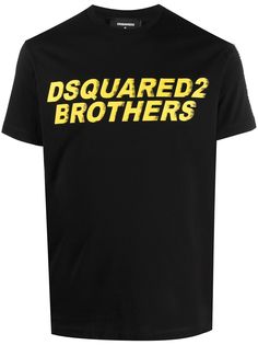 Dsquared2 футболка с принтом D2 Brothers