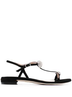 Stuart Weitzman сандалии Balls of Fire на плоской подошве