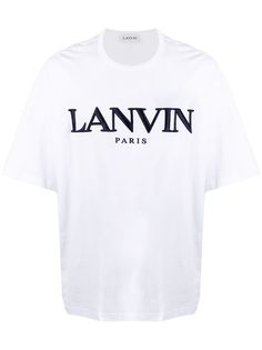 LANVIN рубашка с асимметричным подолом