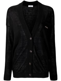 Brunello Cucinelli кардиган тонкой вязки