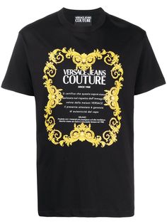 Versace Jeans Couture футболка с короткими рукавами и логотипом