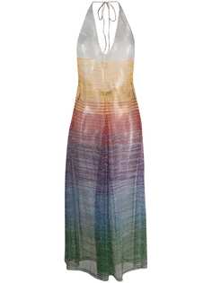Missoni Mare пляжное платье с вырезом халтер
