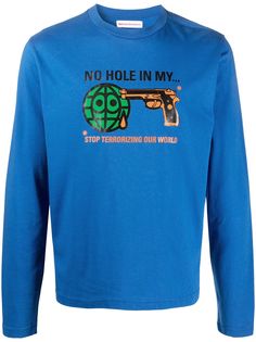 Walter Van Beirendonck Pre-Owned футболка Gun с длинными рукавами