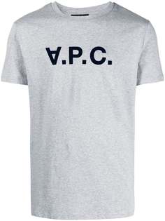 A.P.C. футболка с логотипом