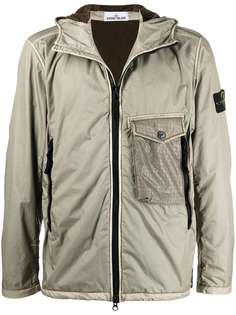 Stone Island куртка Lamy Flock на молнии