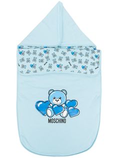 Moschino Kids конверт с принтом Teddy Bear