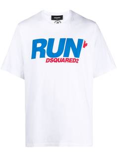 Dsquared2 футболка с принтом Run