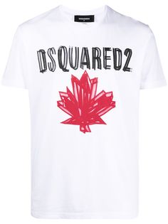 Dsquared2 футболка D2 с принтом