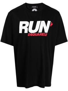 Dsquared2 футболка с принтом Run