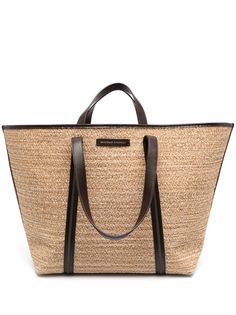 Brunello Cucinelli соломенная сумка-тоут