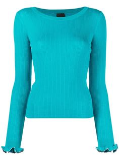 Pinko трикотажный топ со стразами