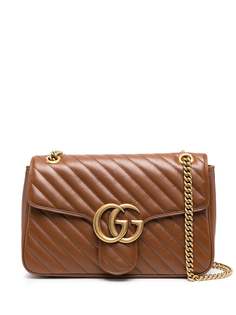 Gucci сумка на плечо GG Marmont среднего размера
