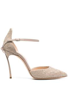 Casadei туфли Blade с кружевом