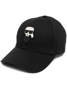 Karl Lagerfeld бейсболка K/Ikonik с логотипом