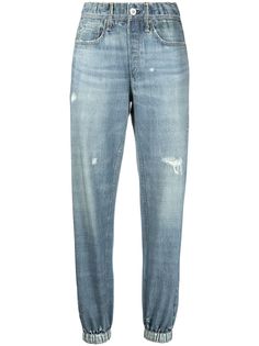 Rag & Bone спортивные брюки с эффектом потертости