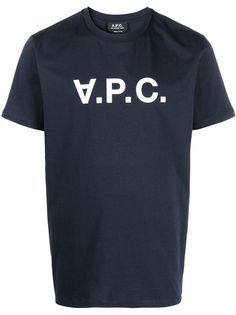 A.P.C. футболка с логотипом