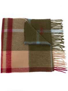 Mulberry Small Check Lambswool Scarf