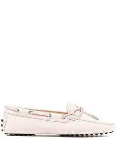 Tods мокасины Gommino на шнуровке Tod`S