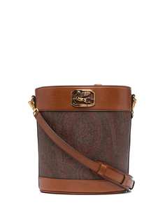 Etro paisley-print bucket bag