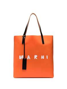 Marni двухцветная сумка-тоут