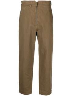 Margaret Howell укороченные брюки прямого кроя