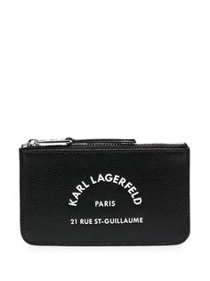 Karl Lagerfeld клатч Rue St Guillaume на молнии