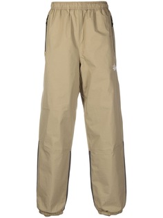Stussy спортивные брюки с контрастными вставками