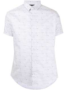 Emporio Armani рубашка с монограммой