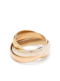 Cartier кольцо Trinity из розового золота
