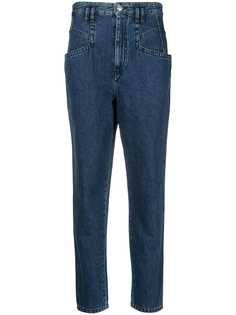 Isabel Marant прямые джинсы с завышенной талией
